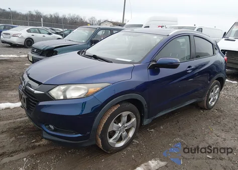 2016 Honda Hr-V Ex-L z USA, uszkodzony, nr VIN 3CZRU6H70GM730248